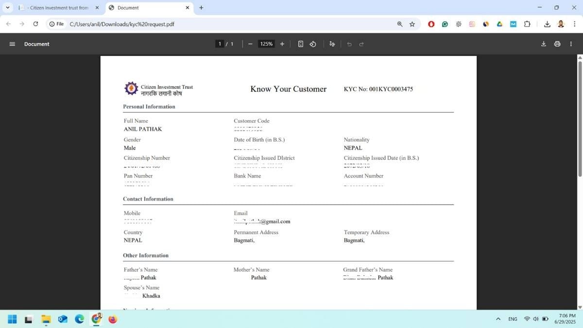 nagarik lagani kosh kyc form online apply 11