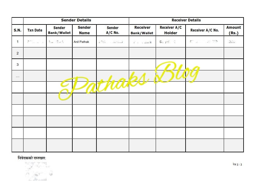 report cyber crime application transaction details